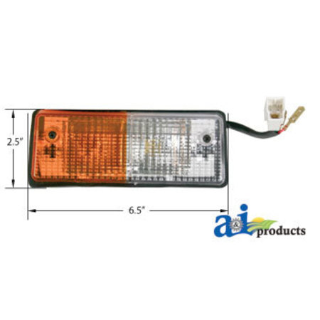 A & I PRODUCTS Lamp, Front Side (RH) 5.2" x10.4" x4.3" A-1425884M93